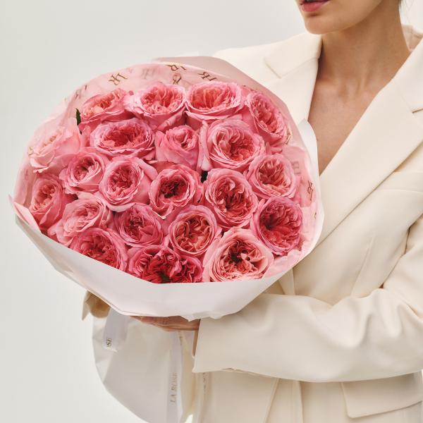 Букет Монобукет из роз Pink Expression купить в Новосибирске