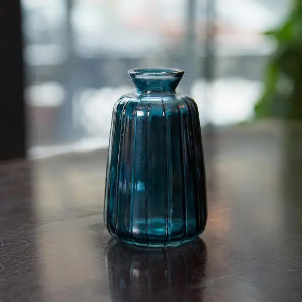 ваза Моника синяя купить в Новосибирске