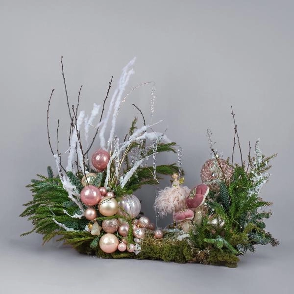 Новогодняя композиция "Пуэрто-Рико" купить в Новосибирске