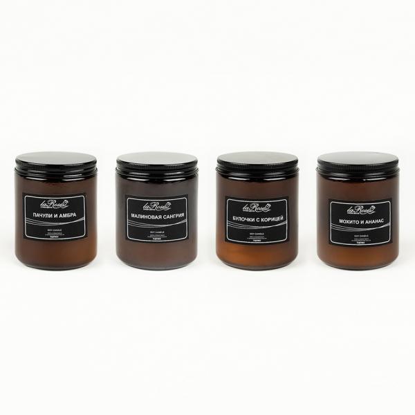 240 ml scented candle in the assortment, 1 pc