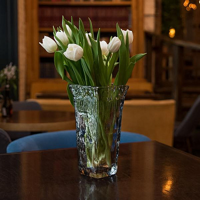 ваза Пандора серая