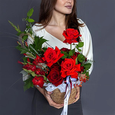 Клюквенная плетенка