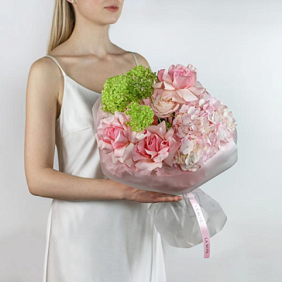 Букет "Розовый зефир"