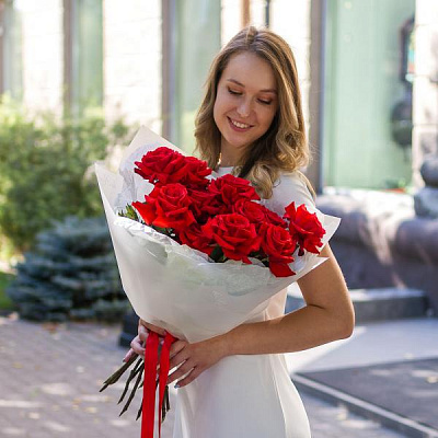 Букет Розы сорта Nina купить в Новосибирске