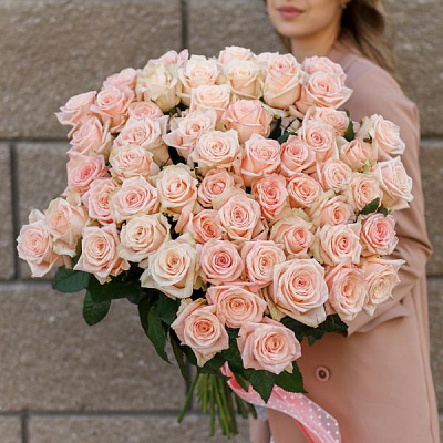 Розовая роза сорта "Кимберли" купить в Новосибирске